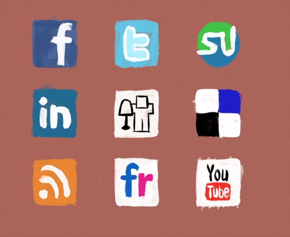 500+ Best Free Social Media Icon Sets 127 Social Media Icons