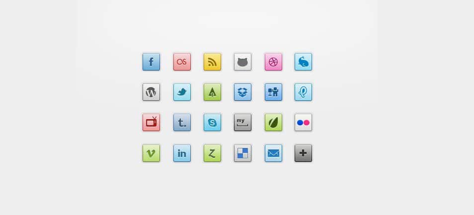 500+ Best Free Social Media Icon Sets 247 Super Social Icons