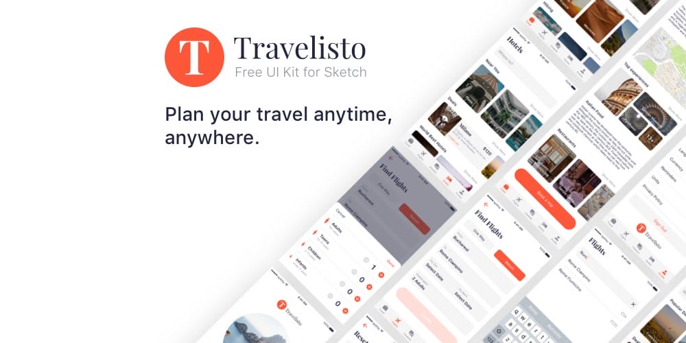 Travelisto UI Kit