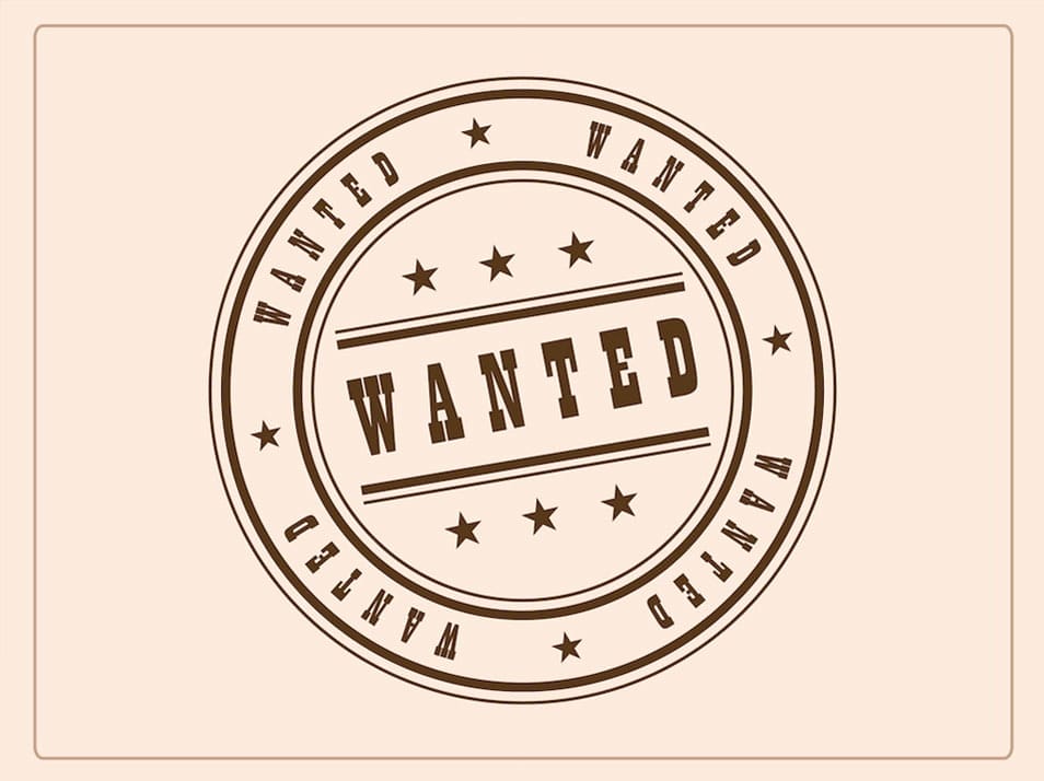 Wanted Badge