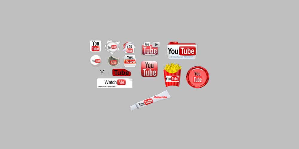 YouTube Icons