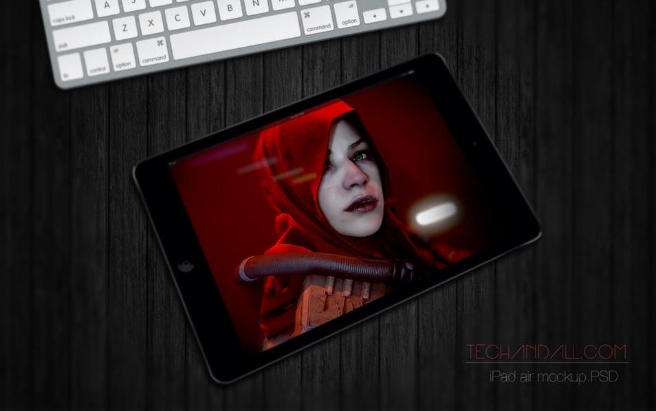 iPad Mini Perspective Mockup iPad Mini Perspective Mockup