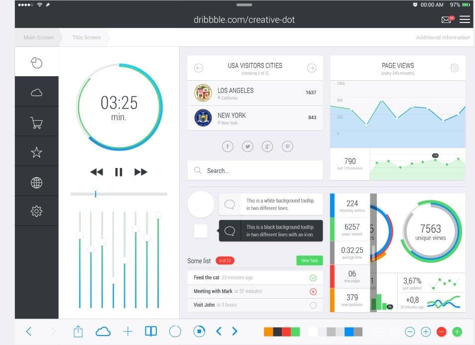 iPad Retina iOs7 UI iPad Retina iOs7 UI