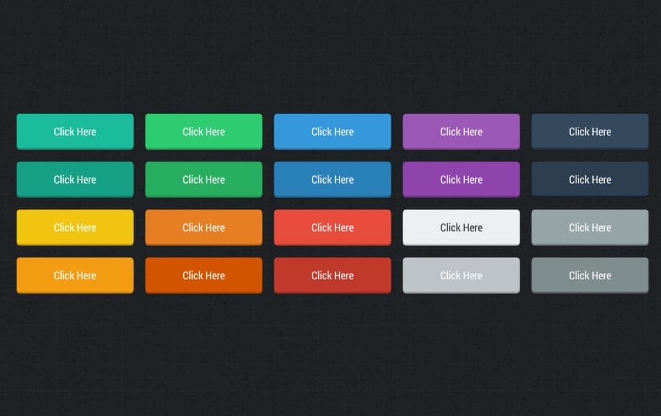 20 Flat Chunky Buttons 20 Flat Chunky Buttons