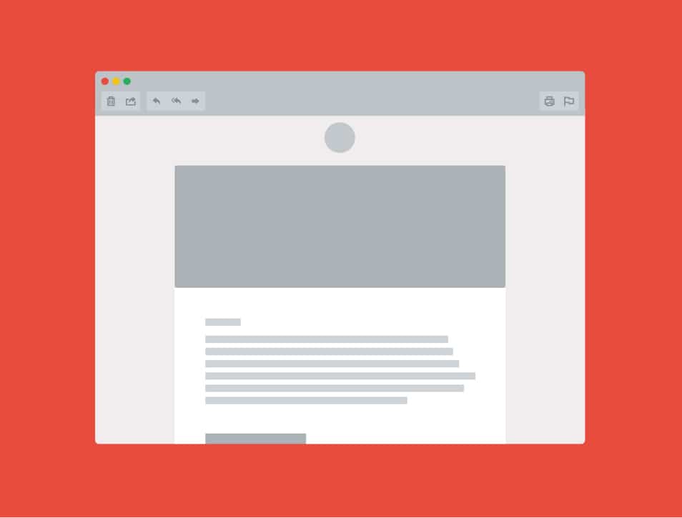 Email Window Mockup PSD Email Window Mockup PSD