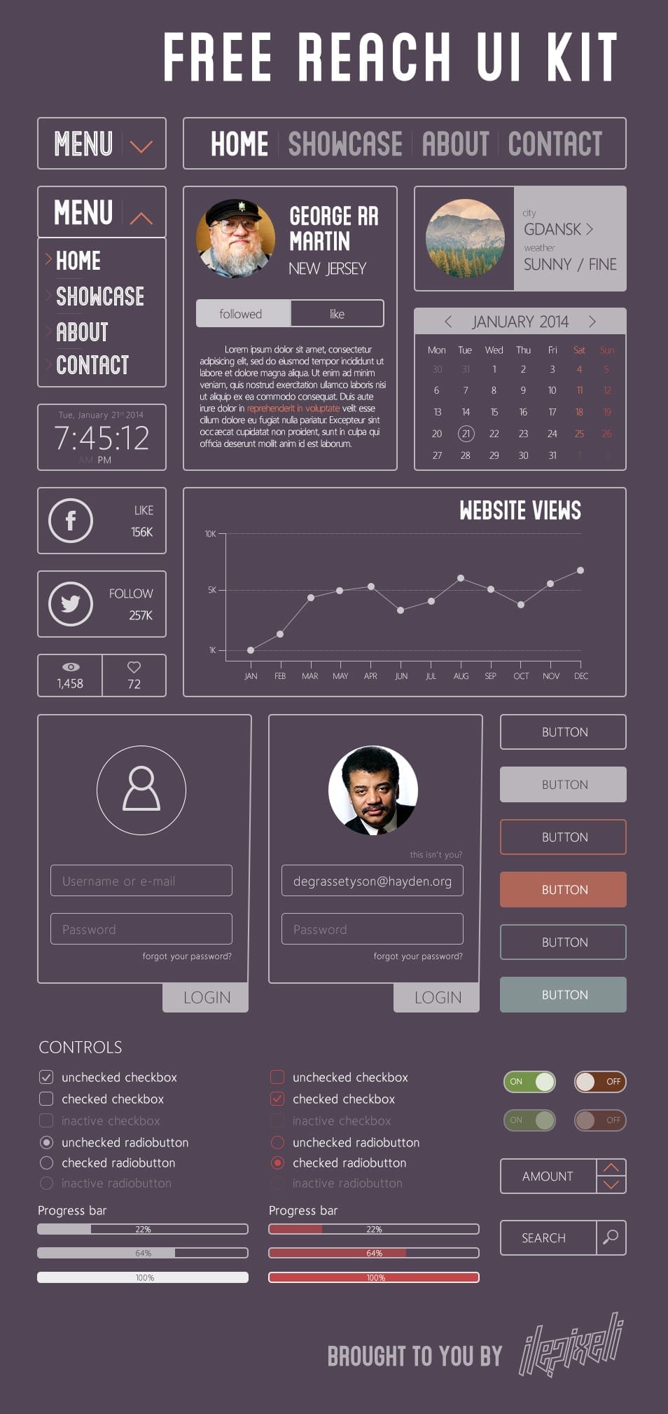Free reach ui kit Free reach ui kit