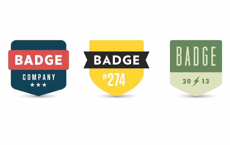 Minimal Badges PSD Minimal Badges PSD