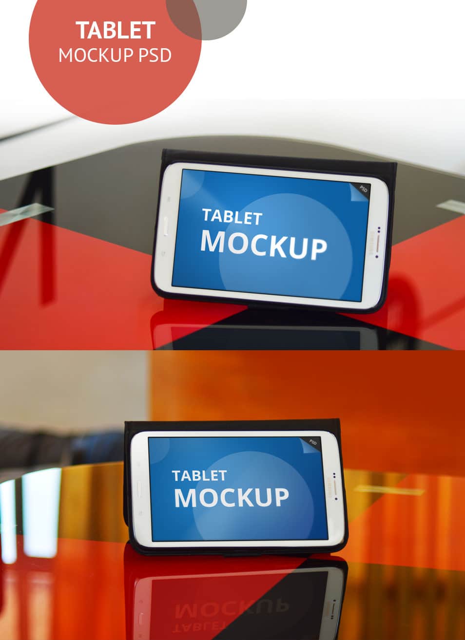 Tablet Mockup PSD Tablet Mockup PSD