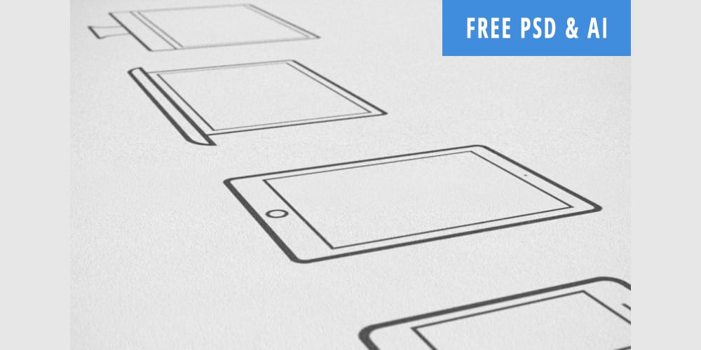 Latest Free Web Elements from January 2014 31 Device Icons PSD