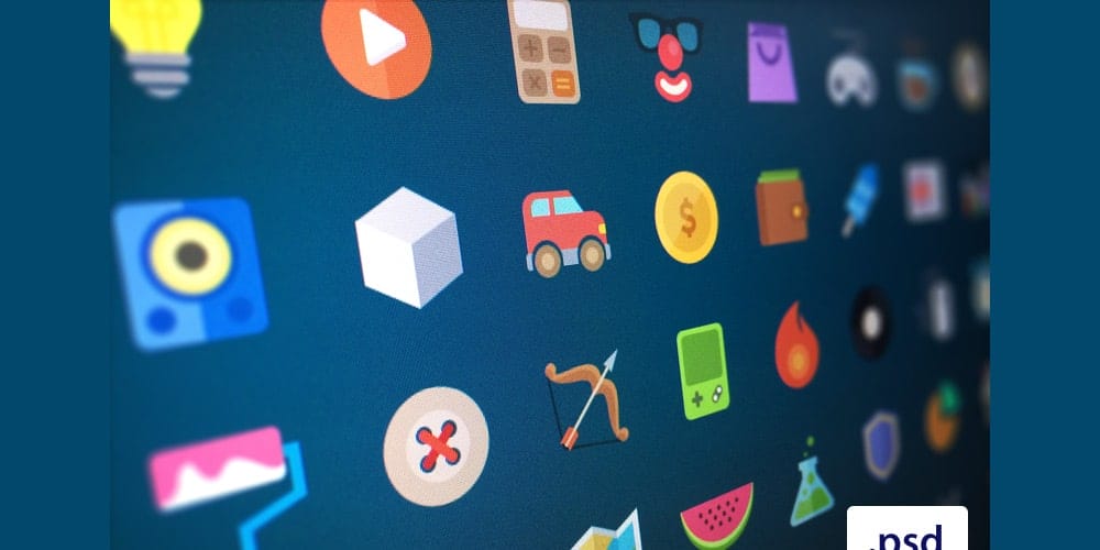 Latest Free Web Elements from January 2014 20 Free Flat Icons PSD