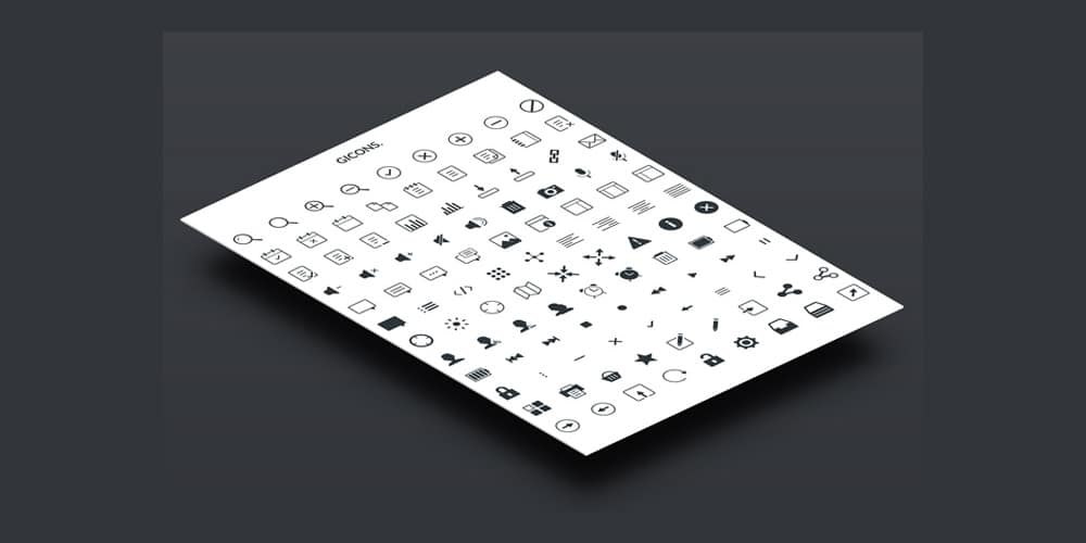 Latest Free Web Elements from January 2014 18 Gicons