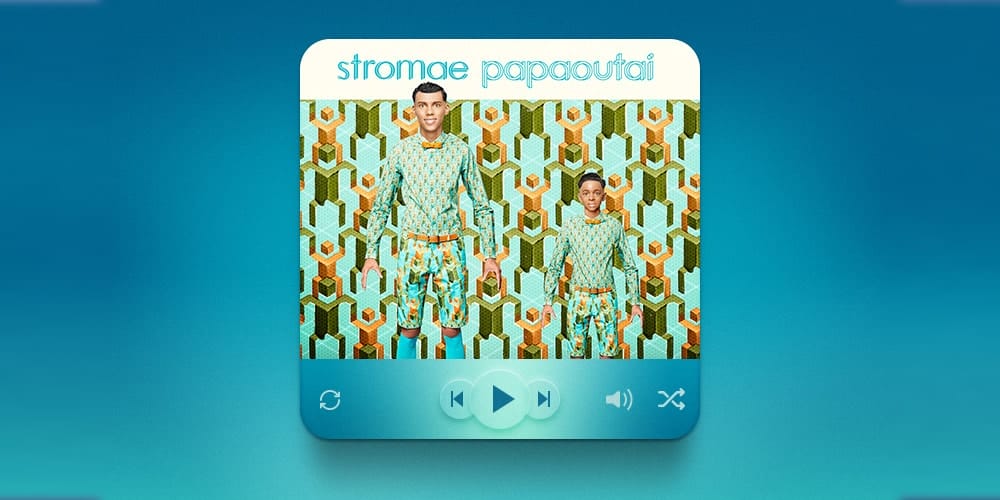 Latest Free Web Elements from January 2014 64 Music Player UI