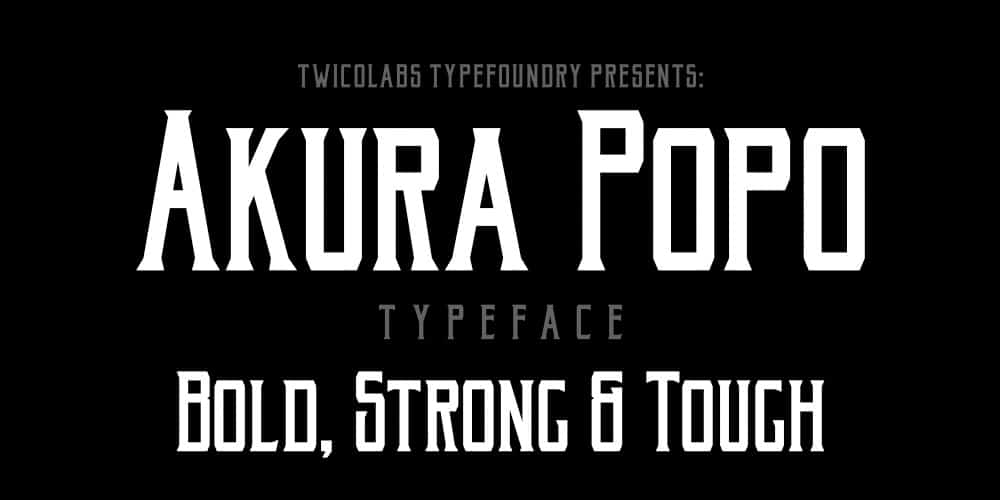 Latest Free Web Elements from February 2014 29 akura-popo-free-font