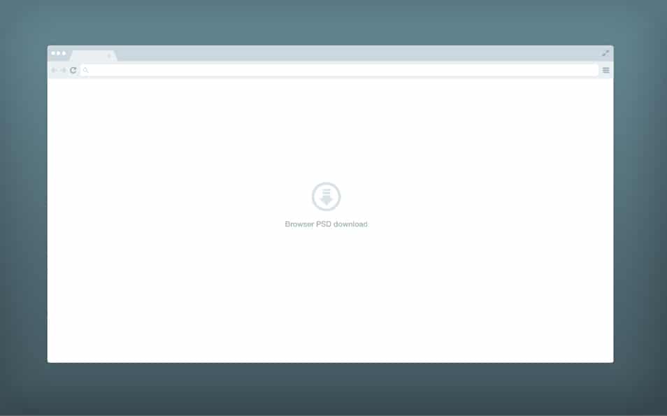 Browser Free PSD