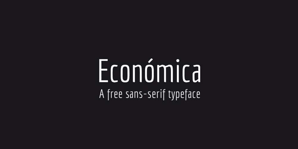 Latest Free Web Elements from February 2014 31 Economica SDT Free Typeface
