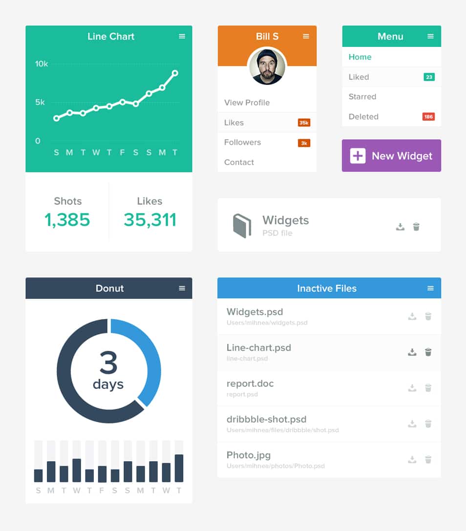Flat UI Widgets Flat UI Widgets