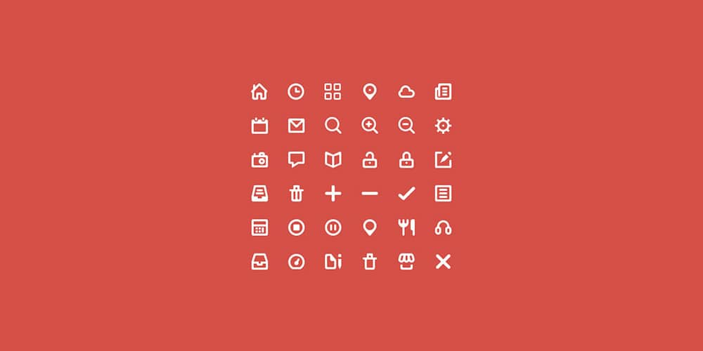 Latest Free Web Elements from March 2014 14 Free Vector Icons PSD
