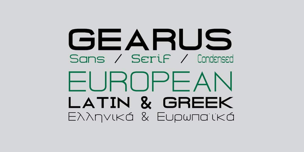 Latest Free Web Elements from February 2014 32 Gearus Font