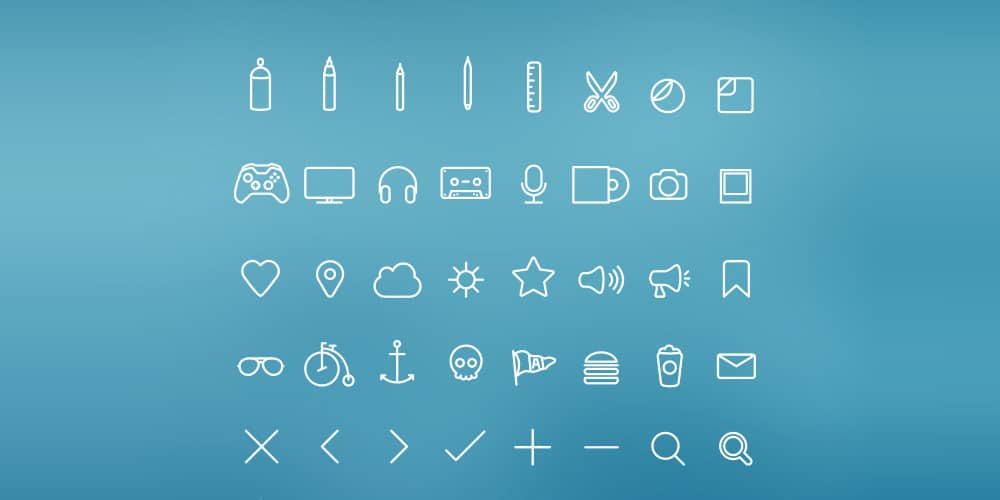Latest Free Web Elements from February 2014 7 hangloose-icon-set-psd