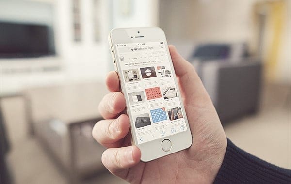 Living Room iPhone 5S MockUp Living Room iPhone 5S MockUp