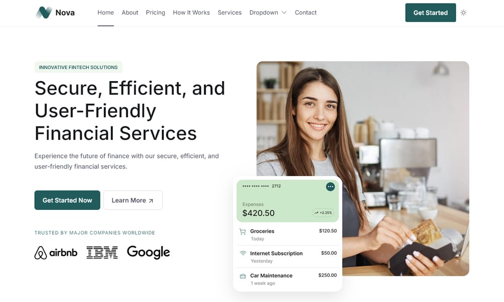 500+ Best Free Responsive HTML5 CSS3 Website Templates 281 Nova