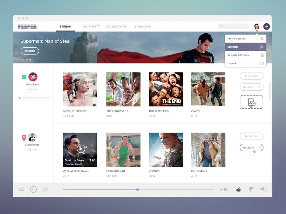 Stream Template Stream Template