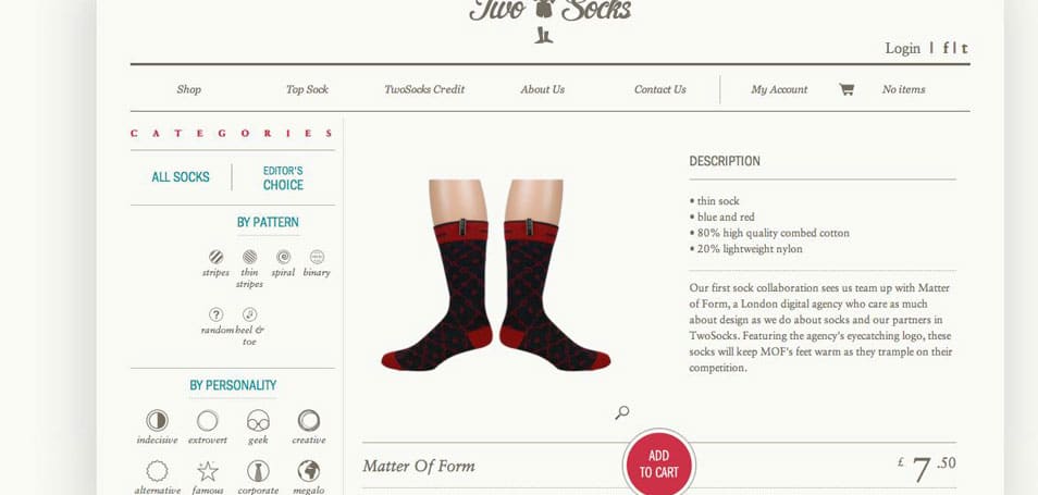 Two Socks Two Socks