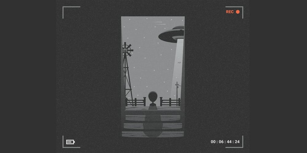 Latest Adobe Illustrator Tutorials 383 Alien Abduction Illustration