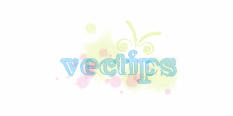 Artful Watercolor Text Vector Effect