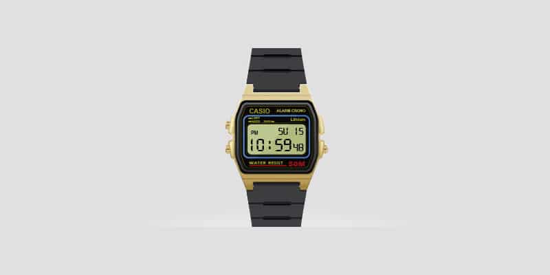  Casio Watch 