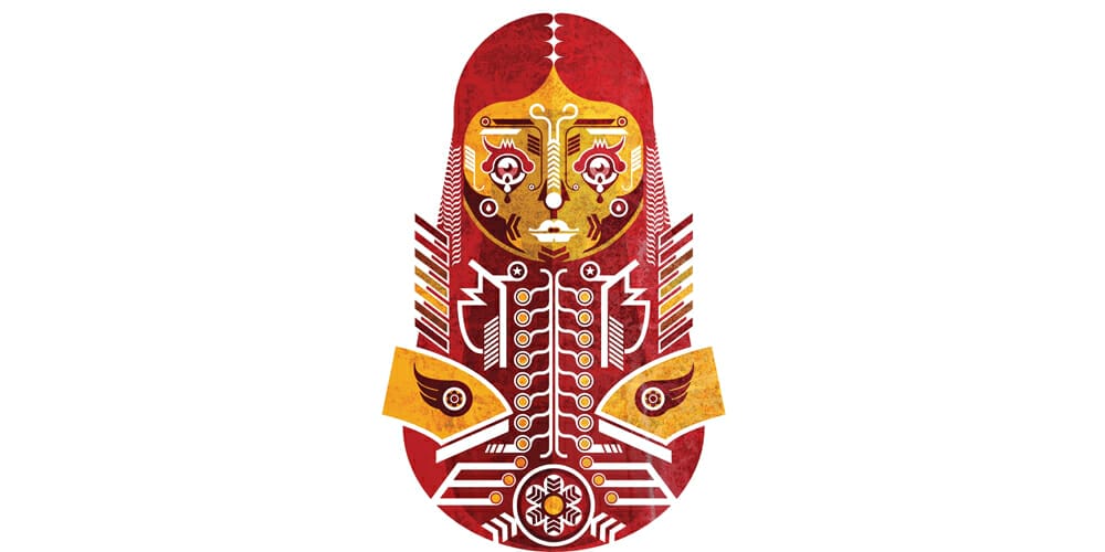 Create Symmetrical Character Art in Illustrator