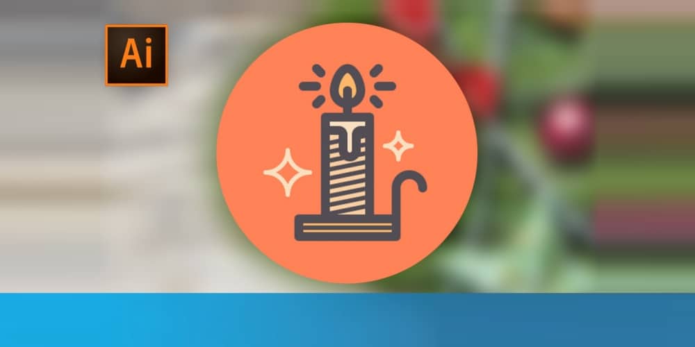 Latest Adobe Illustrator Tutorials 366 Create a Christmas Candle Icon