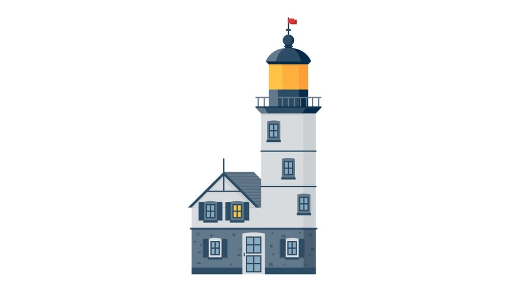 Latest Adobe Illustrator Tutorials 301 Create a Lighthouse in Adobe Illustrator