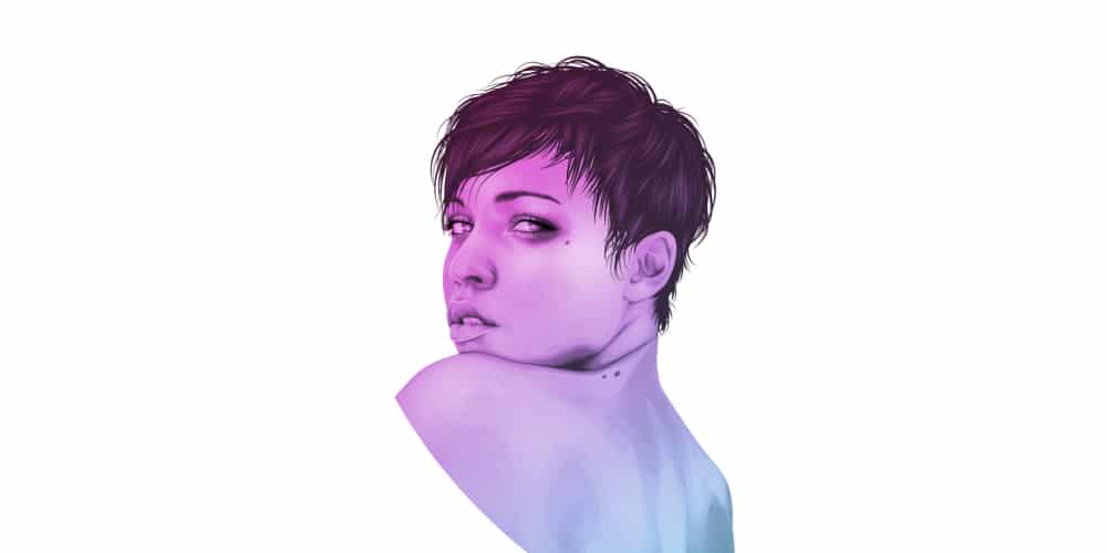 Latest Adobe Illustrator Tutorials 339 Create a Portrait With One Colour