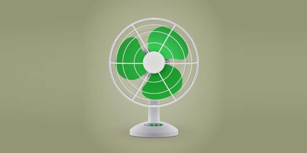 Latest Adobe Illustrator Tutorials 336 Create an Electric Fan in Adobe Illustrator