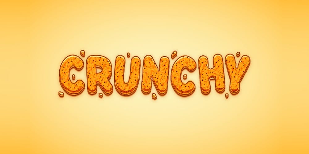 Crunchy Cartoon Text Effect 