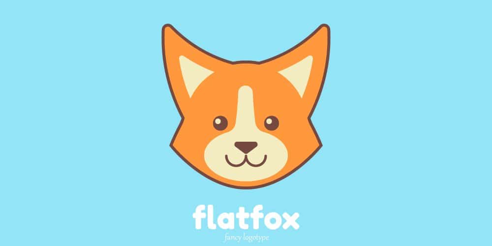 Latest Adobe Illustrator Tutorials 341 Cute Fox Logotype