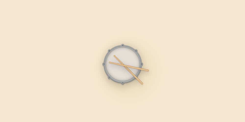 Latest Adobe Illustrator Tutorials 228 Drum Icon