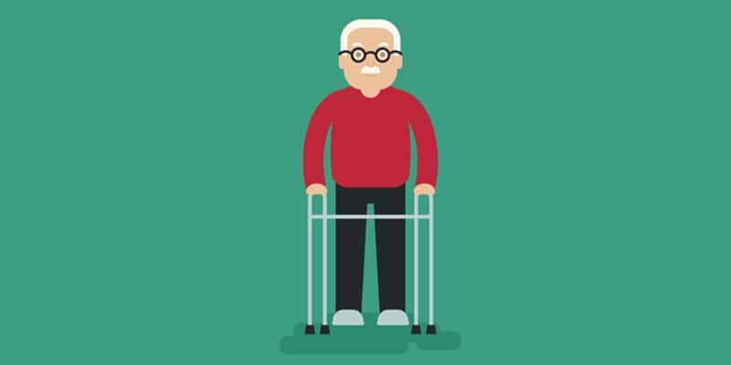 Latest Adobe Illustrator Tutorials 382 Elderly Man Illustration