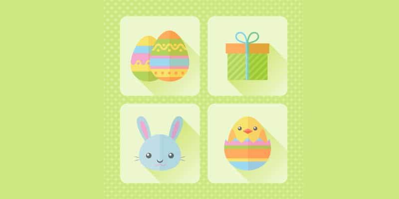 Latest Adobe Illustrator Tutorials 435 How to Create Flat Design Easter Icons in Adobe Illustrator
