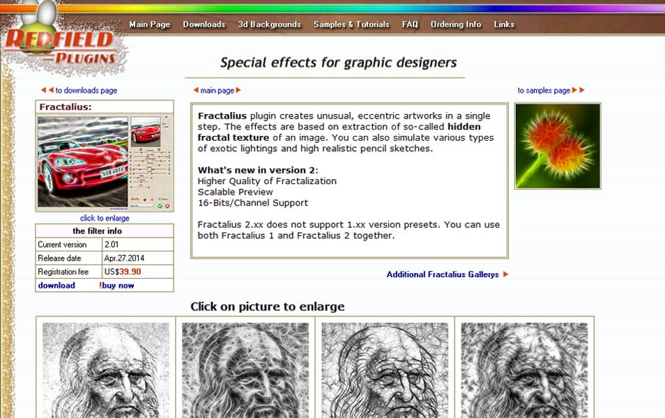 100+ Best Photoshop Plugins for Web Designers 112 Fractalius