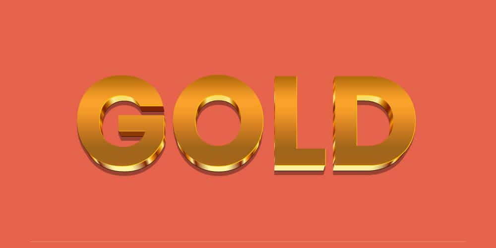 Latest Adobe Illustrator Tutorials 155 Golden-Text-Effect