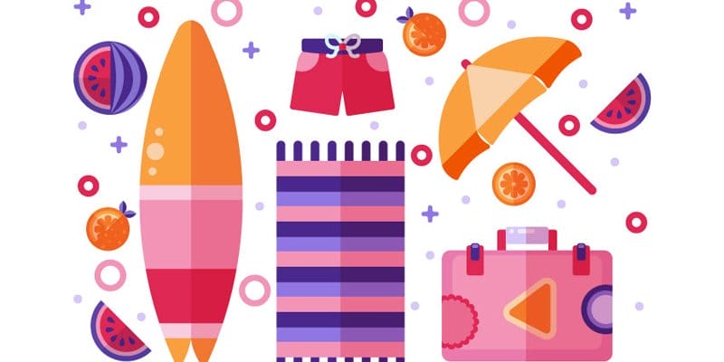 Latest Adobe Illustrator Tutorials 388 How to Create a Flat Design Summer Illustration in Adobe Illustrator