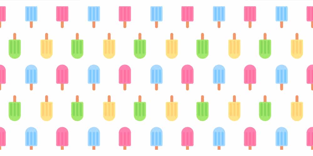 Latest Adobe Illustrator Tutorials 274 Ice Cream Seamless Pattern