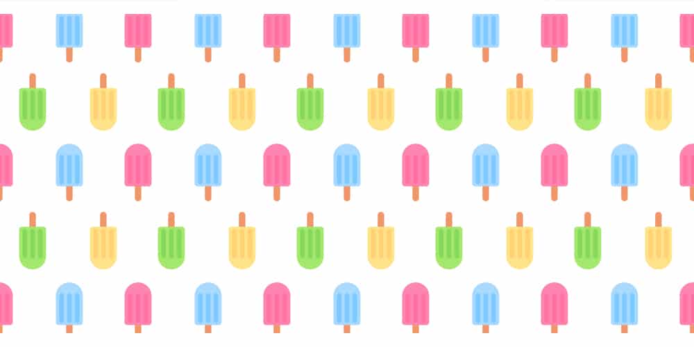 Ice Cream Seamless Pattern