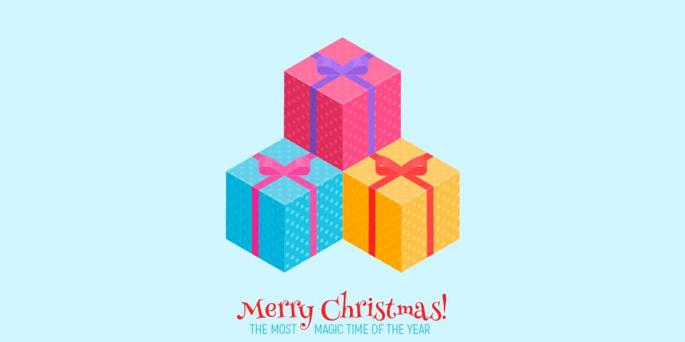 Latest Adobe Illustrator Tutorials 57 Isometric-Christmas-Present