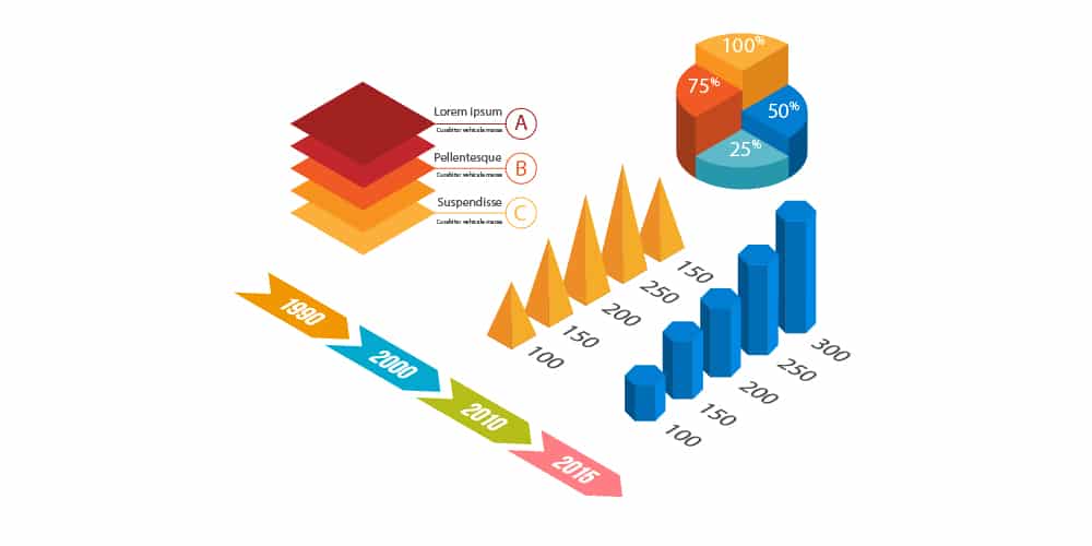 Create Isometric Vector Infographic Elements