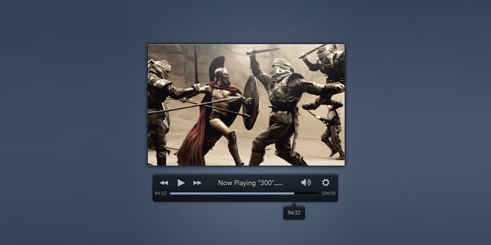 Collection of Latest Free UI Elements 101 Media Player PSD