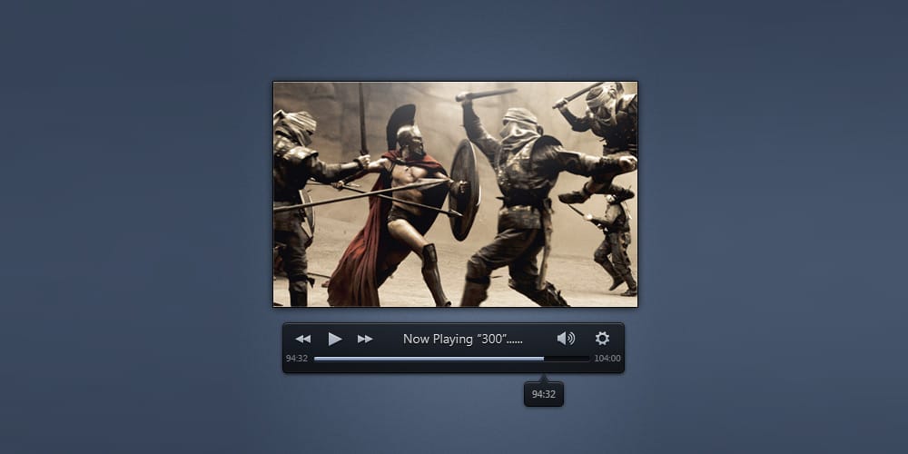 Media Player PSD