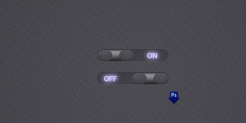 Collection of Latest Free UI Elements 55 Midnight Toggle Switches
